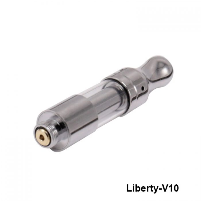 liberty v10 cartridge, v10 cartridge, cbd cartridge, top airflow, cbd tank, cbd vape pen, cbd atomizer