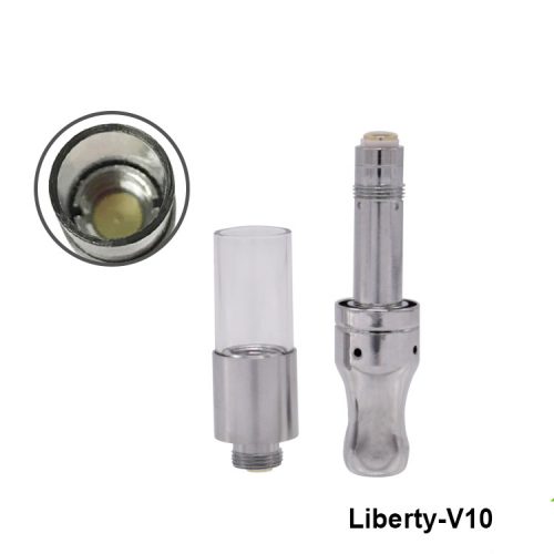 liberty v10 cartridge, v10 cartridge, cbd cartridge, top airflow, cbd tank, cbd vape pen, cbd atomizer