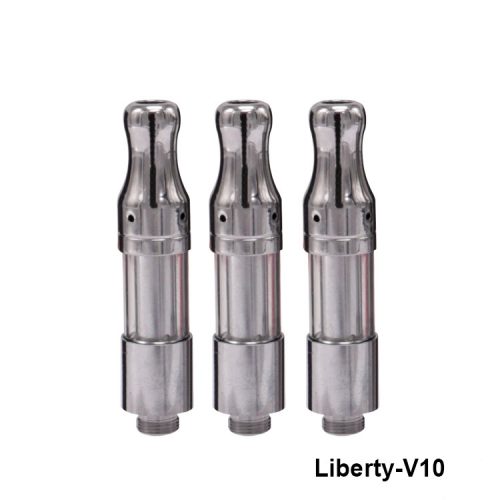 liberty v10 cartridge, v10 cartridge, cbd cartridge, top airflow, cbd tank, cbd vape pen, cbd atomizer