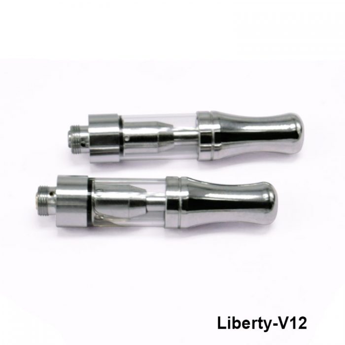 liberty v12 cartridge, v12 cartridge, cbd cartridge, top airflow, cbd tank, cbd vape pen, cbd atomizer