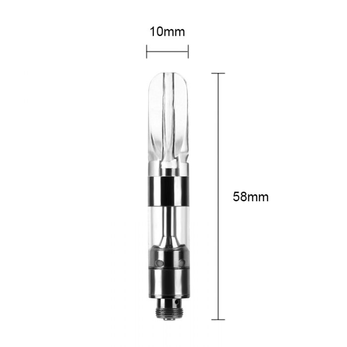 plastic tip cartridge, transparent cartridge, glass cartridge, cbd tank, cbd carts, thc cartridge, cbd atomizer