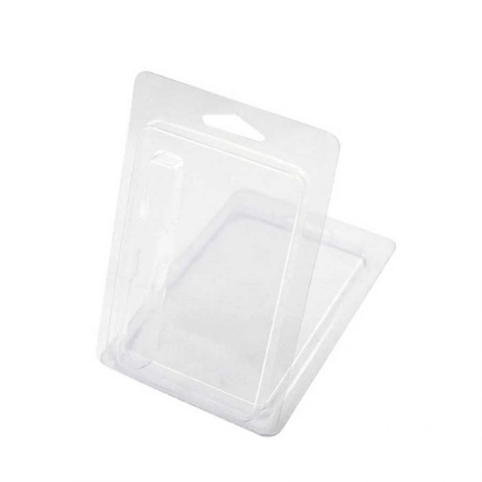 Clamshell blister packaging for vape cartridges