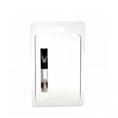 Clamshell blister packaging for vape cartridges