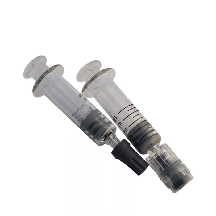 Luer Lock Glass Prefilled CBD oil Syringe - Image 3