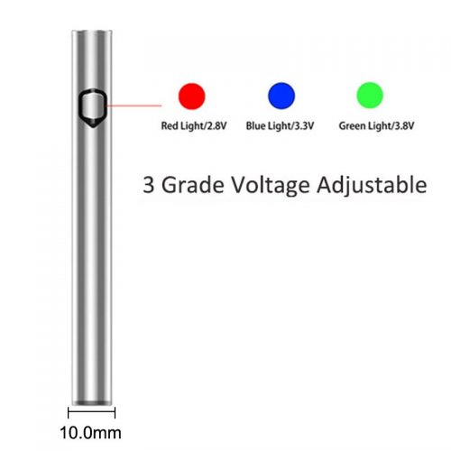 510 thread battery, preheat battery, vape battery, cbd battery, vape pen battery