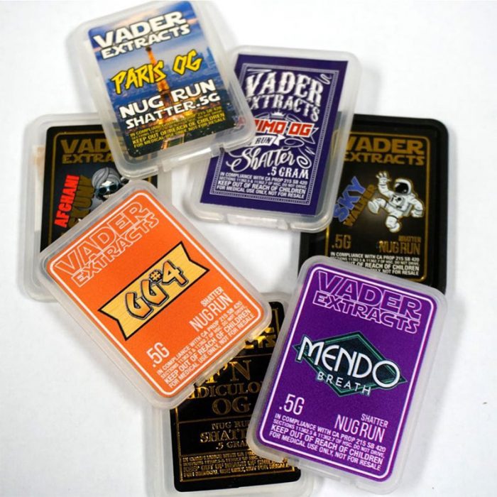 CUSTOM PRINTED SHATTER PACKS, shatter packs, wax packainge