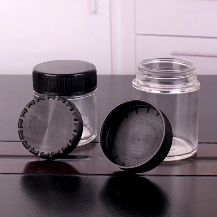 wax jar, dab jar, wax glass jar, dab glass jar, Concentrates glass jar, child resistence jar