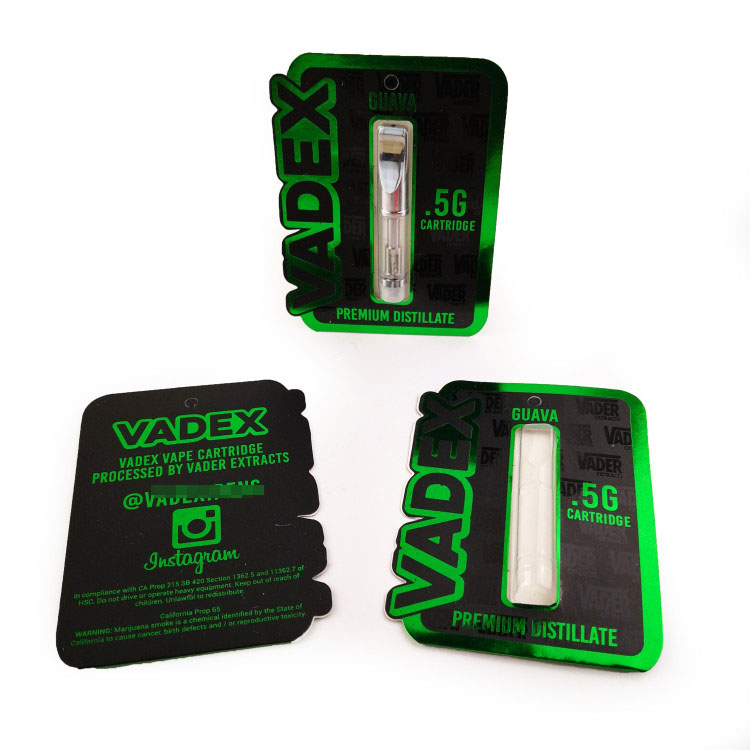 vape cartridge blister, vape cartridge clamshell, cbd cartridge blister, cbd cartridge clsmshell, cartridge packaging