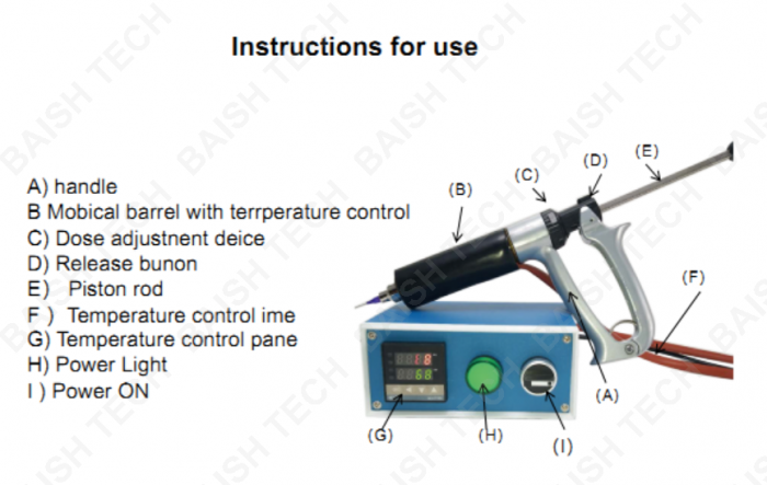 cbd oil filling gun (1), cartridge filler, vape cartridge filler