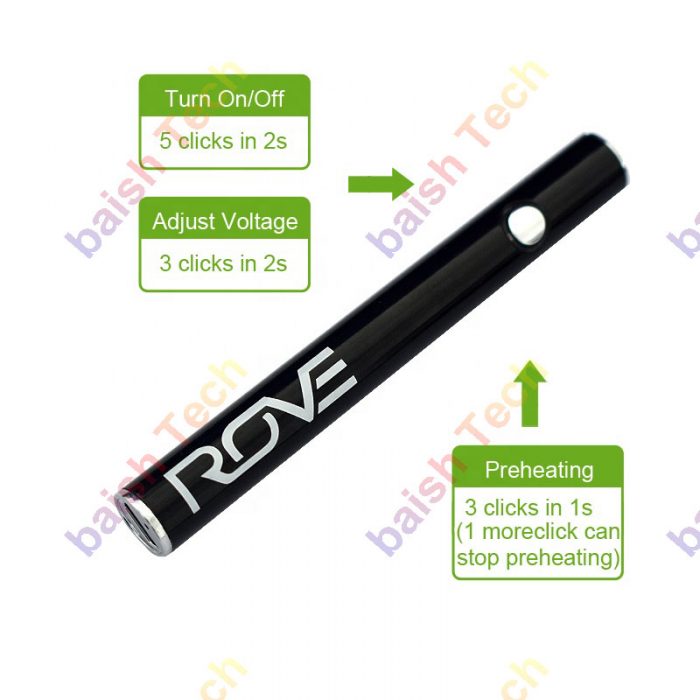 rove vape battery