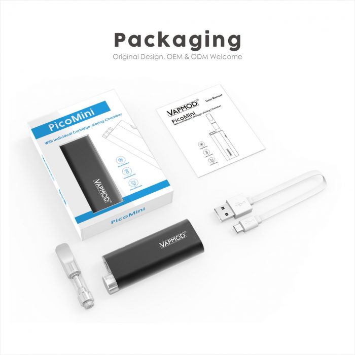 Vapmod Pico Mini CBD Vaporizer battery - Image 9