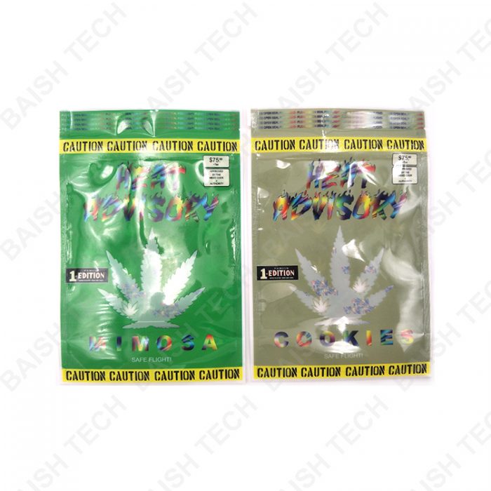 Heat Advisory mylar bags for cannabis flowers - Image 3