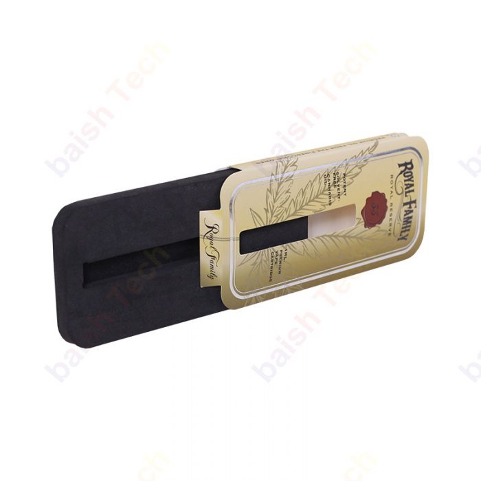 BK vape cartridge clear plastic box packaging with insert foam - Image 4