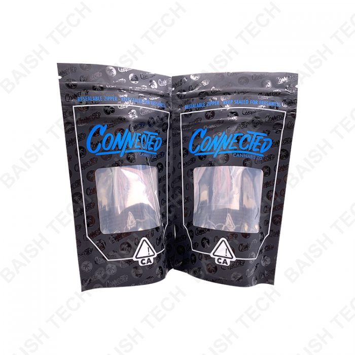 connected mylar bags, connected bags, connected cannabis bags, mylar bags, cannabis mylar bags