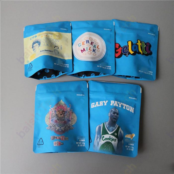 Cheetah Piss Cookies SF Mylar Bag Cali Label