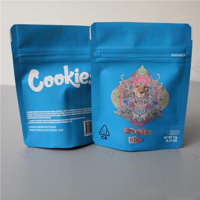 Cheetah Piss Cookies SF Mylar Bag Cali Label - Image 3