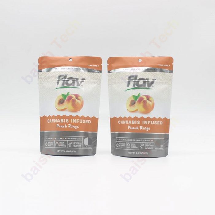 Flav Sour Gummies Bag Packaging - Image 9