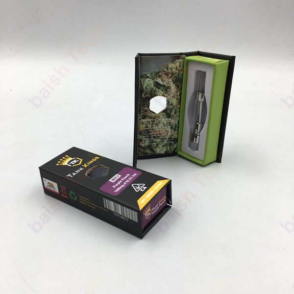 Customize window vape carts box packaging 420 Vape World