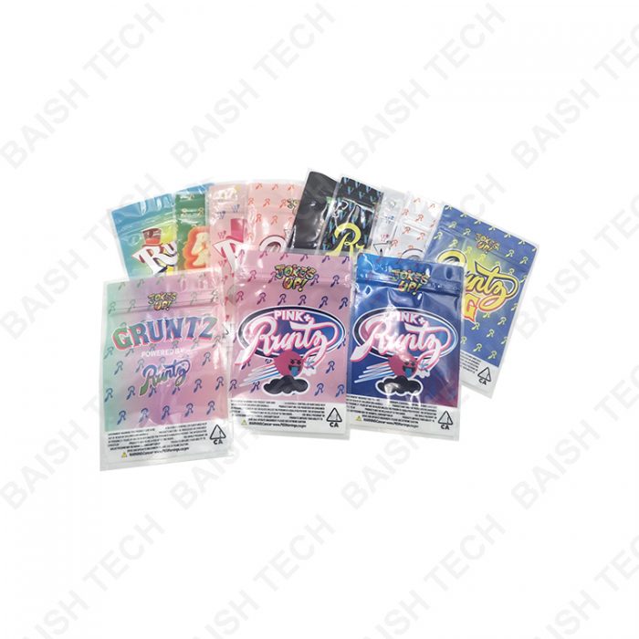 Runtz Mylar Bags and packaging