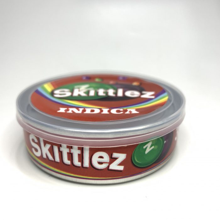 pressitin tin can tuna can for cannabis flowers with labels - Image 2