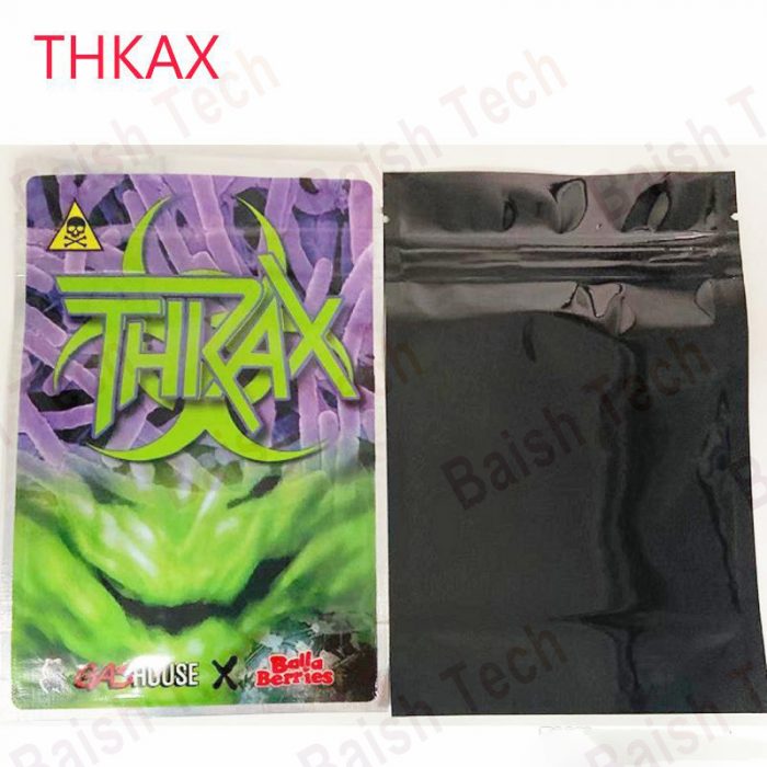 THKAX 420 stand up packaging smell proof mylar bags - Image 3
