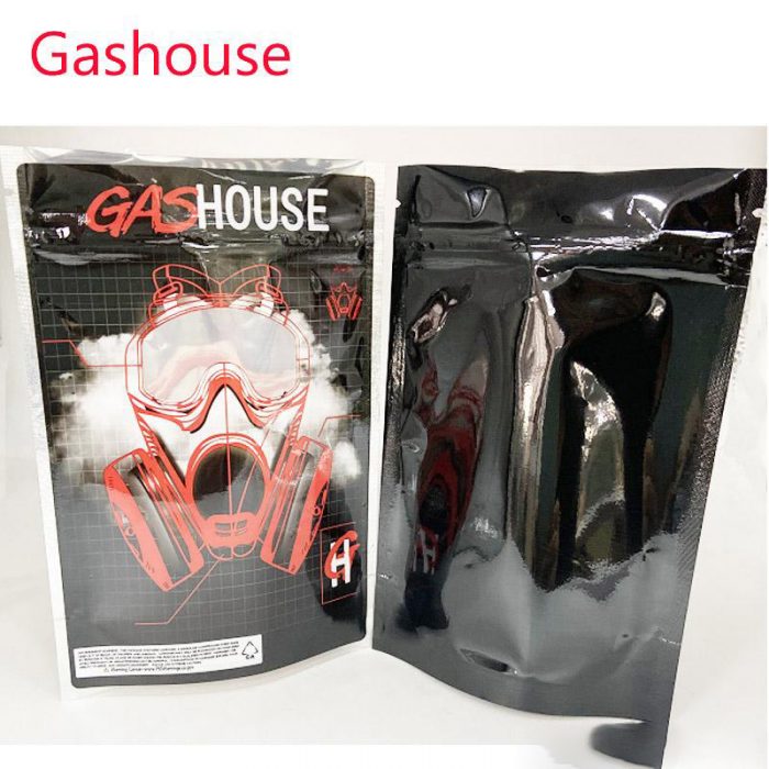 Gashouse Mask 420 stand up packaging smell proof mylar bags plastic zip lock bags For Dry Herb 3.5g - Image 6