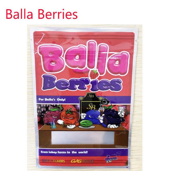 Gashouse Balla berries 420 packaging smell proof mylar bags - Image 3
