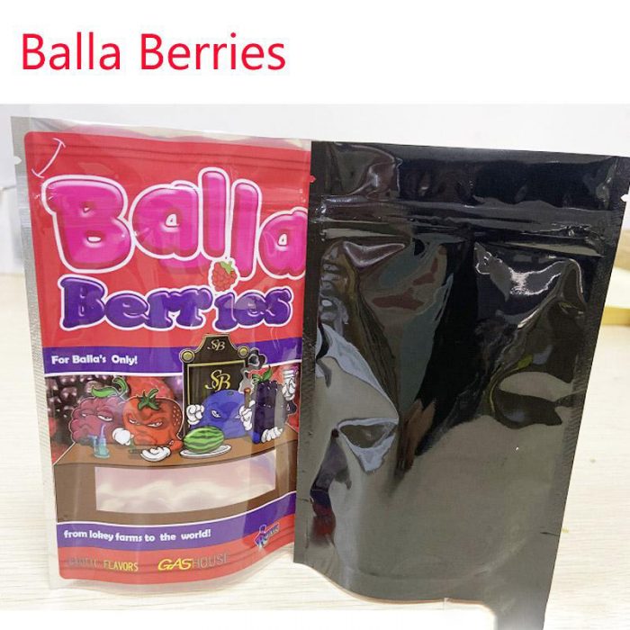 Gashouse Balla berries 420 packaging smell proof mylar bags - Image 2