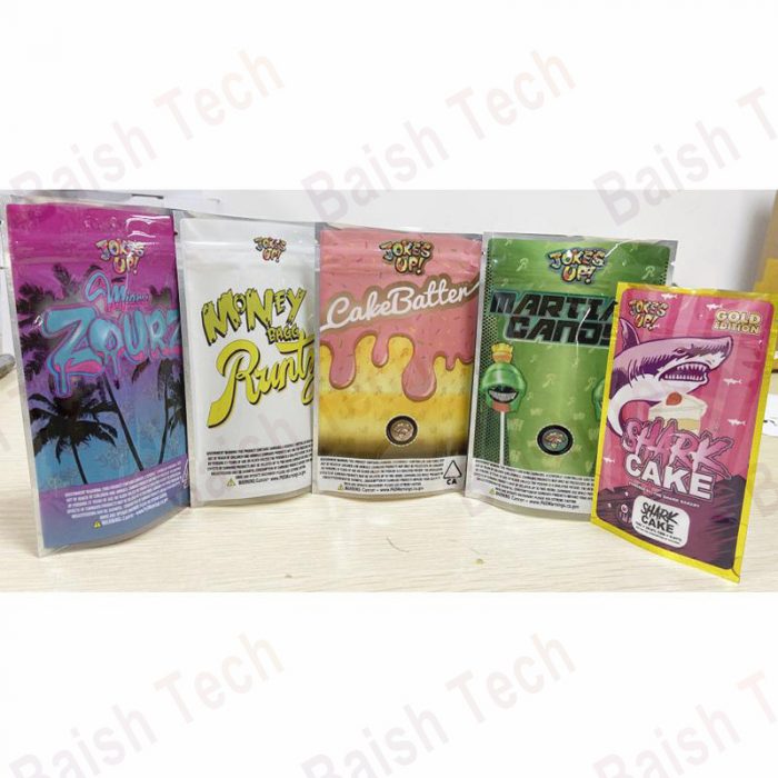 Runtz Martian Candy 420 packaging smell proof bag plastic zip lock bags - Image 6
