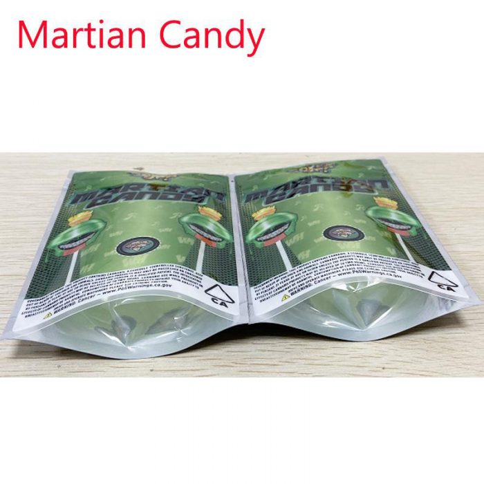 Runtz Martian Candy 420 packaging smell proof bag plastic zip lock bags - Image 3