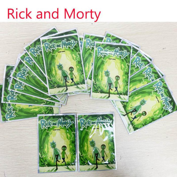 Rick and Morty adult swim 420 packaging smell proof bag
