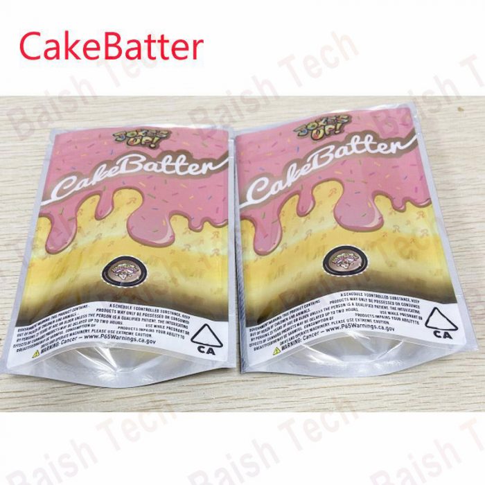 New Arrival Runtz CakeBatter plastic packaging smell proof mylar bags - Image 6