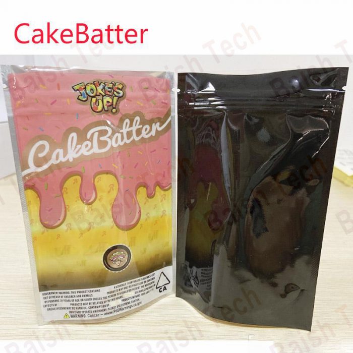 New Arrival Runtz CakeBatter plastic packaging smell proof mylar bags - Image 5