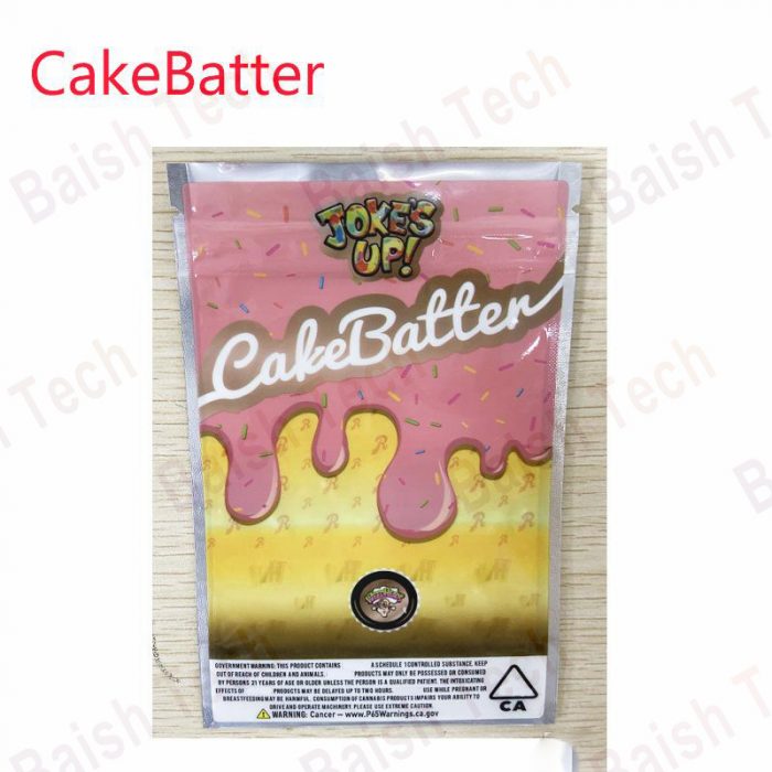 New Arrival Runtz CakeBatter plastic packaging smell proof mylar bags - Image 4