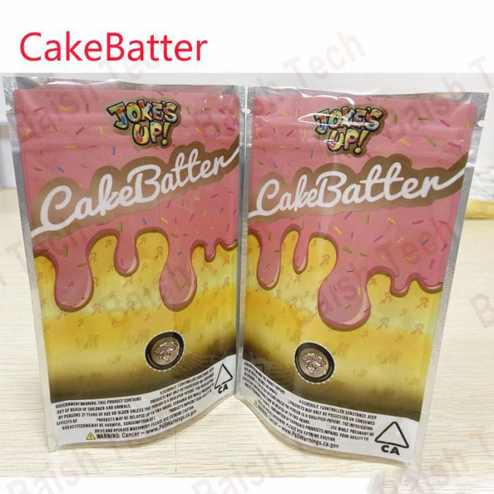 New Arrival Runtz CakeBatter plastic packaging smell proof mylar bags - Image 3
