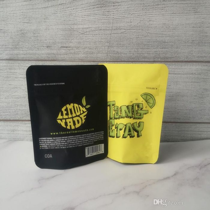 New Lemonade cookies 3.5g cannabis weed flowers mylar bags - Image 2