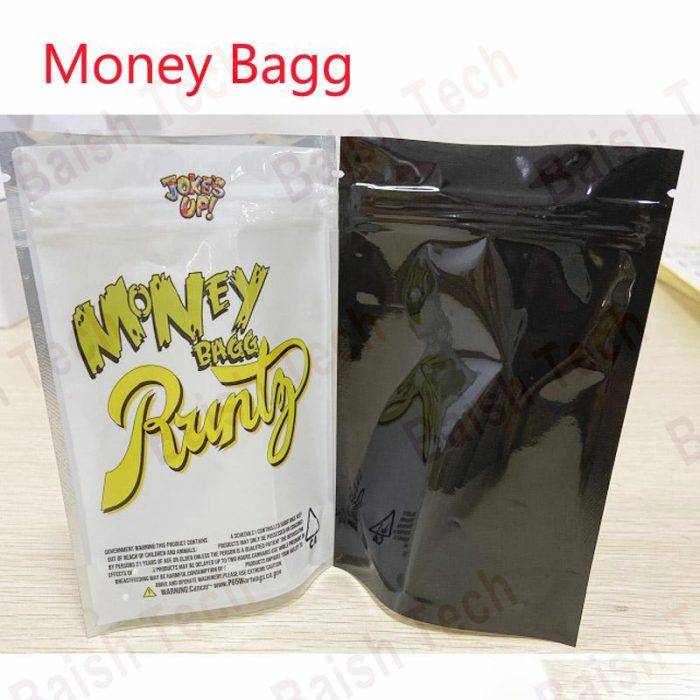 New Arrival jokes up Runty Money BAGG packaging smell proof zip bag - Image 8