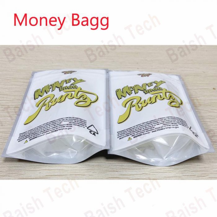 New Arrival jokes up Runty Money BAGG packaging smell proof zip bag - Image 4