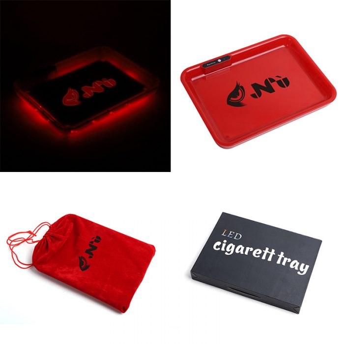 Glow Tray x Cookies | Blue Rolling Tray | 5 LED Colors Limited Edition NEW - Image 2