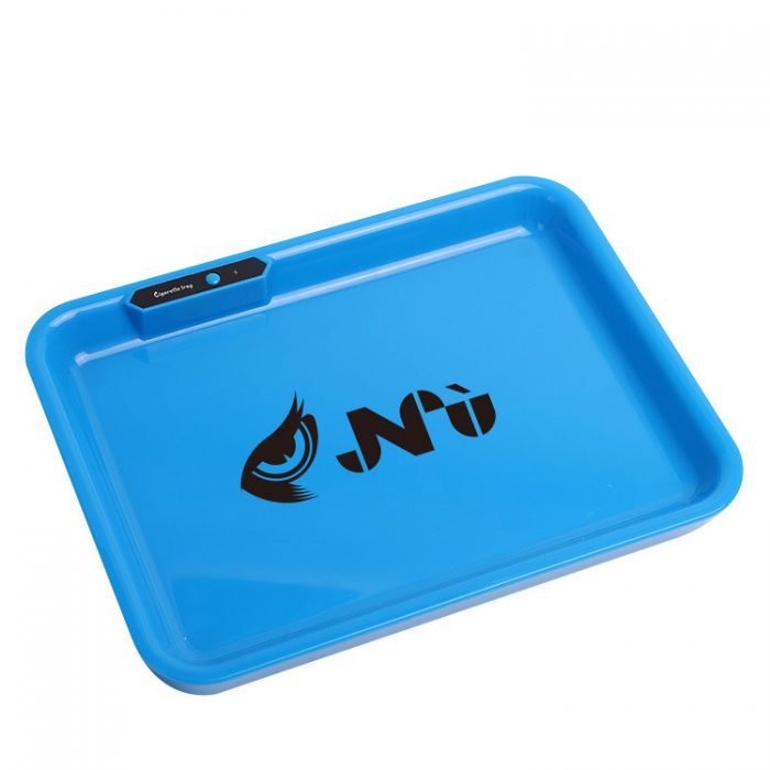 Glow Tray x Cookies | Blue Rolling Tray | 5 LED Colors Limited Edition NEW - Image 3
