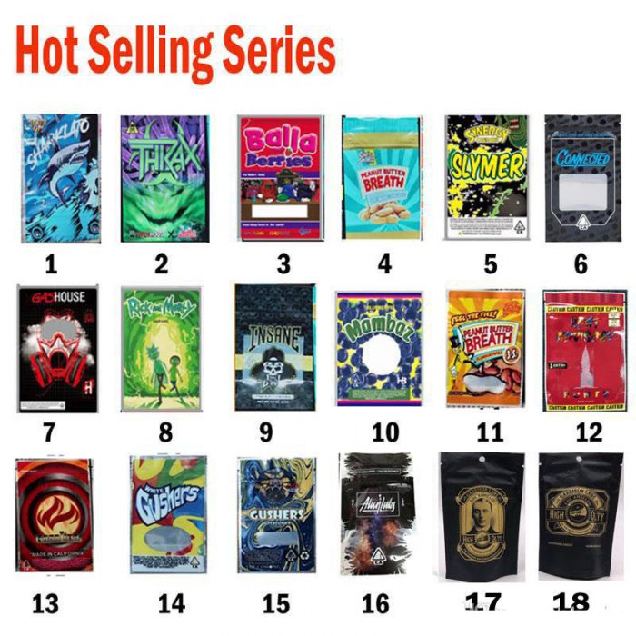Runtz Chuckles Cali Plug Carts Box Zipper Bags Cookies