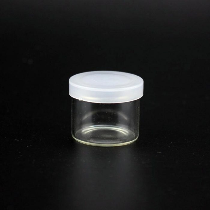 6ml transparent Glass Wax Containers 6ml  Wax Oil Concentrate Container Glass Dab Jar - Image 9