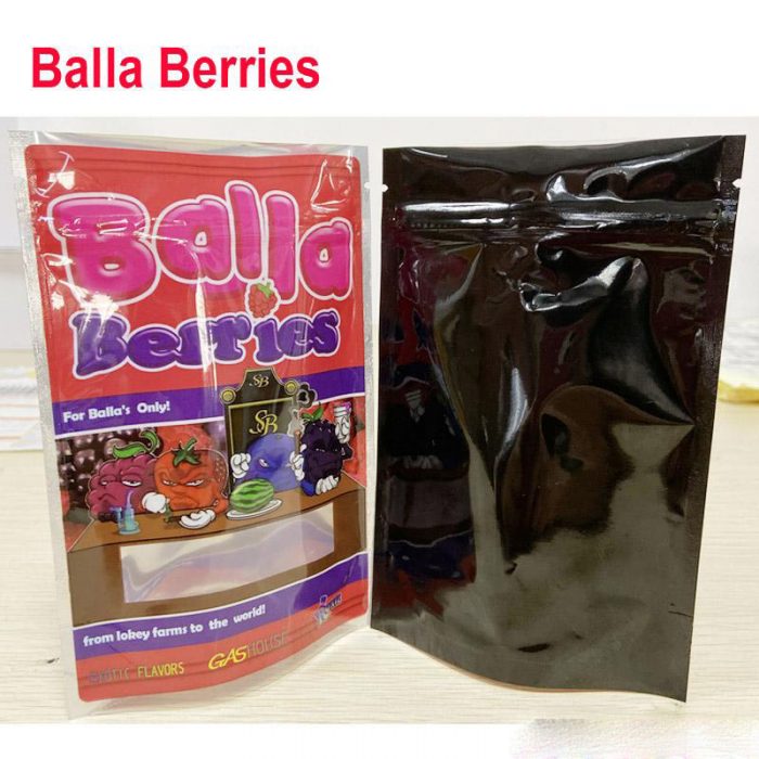 Exotic Flavors Gashouse Balla berries 420 Balla Runtz Guava Cake IT'Z-IT Packaging Bags Smell Proof Mylar Bags for dry herb flower