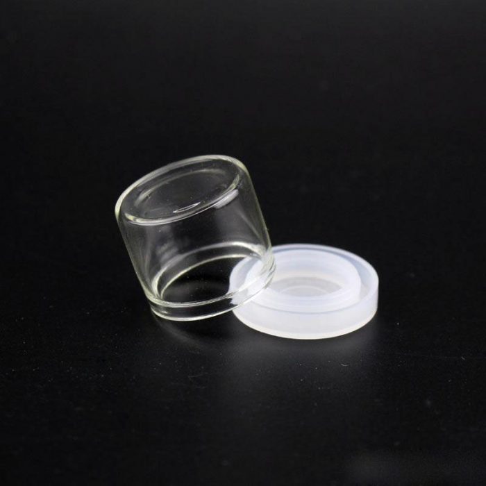 6ml transparent Glass Wax Containers 6ml  Wax Oil Concentrate Container Glass Dab Jar - Image 6