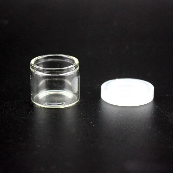 6ml transparent Glass Wax Containers 6ml  Wax Oil Concentrate Container Glass Dab Jar - Image 4