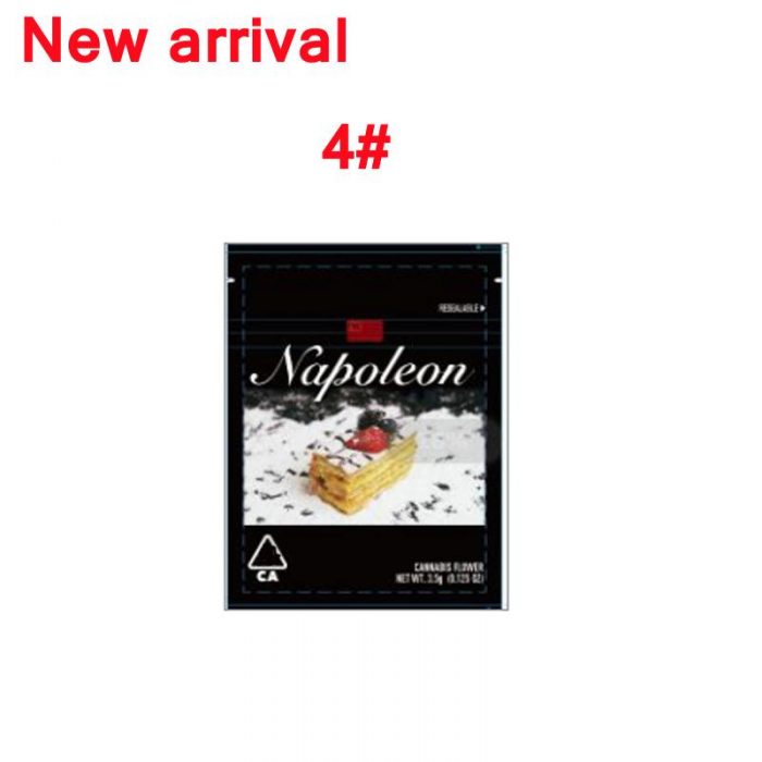 Pressure Napoleon Donutzzz Buddhas Hand Runtz Dirty Sprite Leemix Devils Pie Neringue Cake child Smell Proof Packaging Mylar Bag