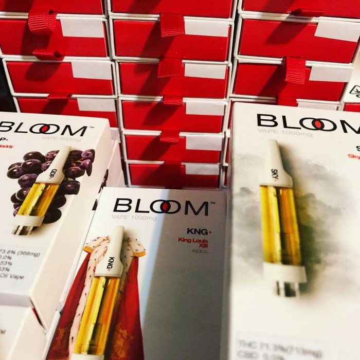 The Bloom CBD Vape Carts With Draw Box Packaging - Image 2