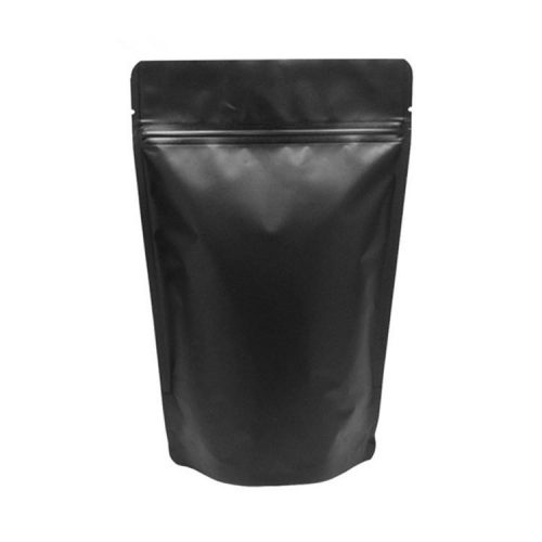 matte black stand up mylar bags
