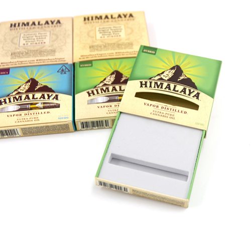 THC cartridge box packaging