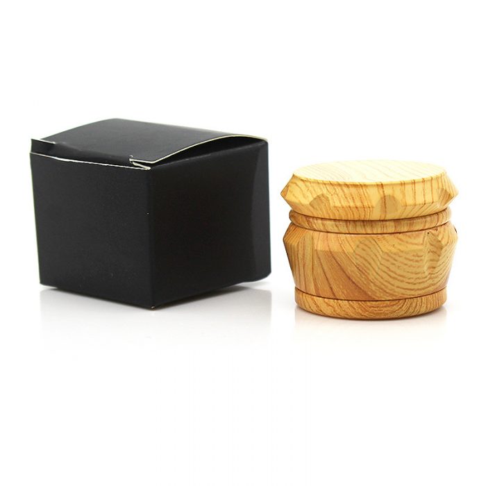 wood dry herb grinder